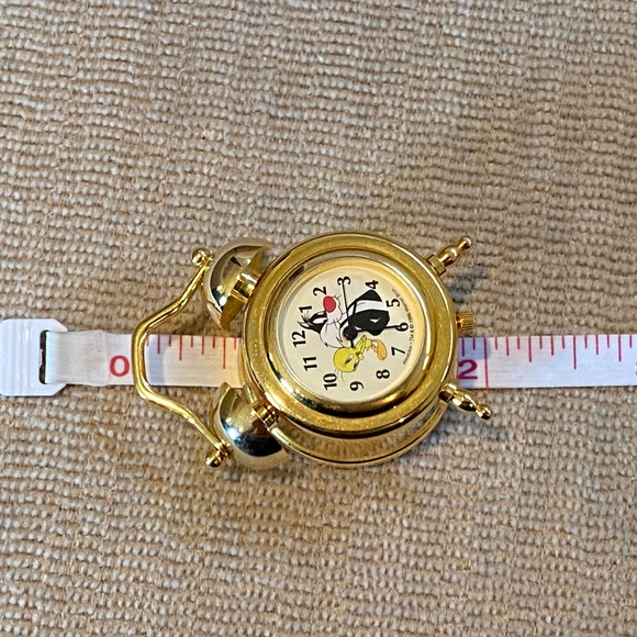 Westclox Miniature Sylvester & Tweety Clock - Picture 8 of 14